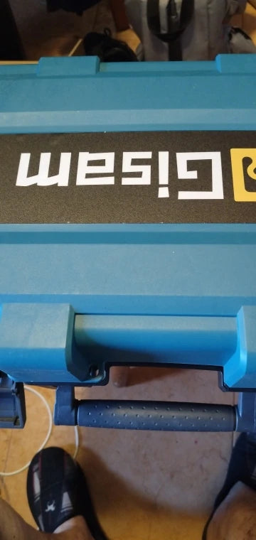 Niveau laser 4D 16 lignes 360° Gisam — Faisceau vert — Compatible Makita 18V — Coffret complet